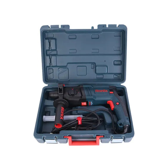Ronix Model 2724 Industrial 600W 24mm Electric Spare Parts Rotary Jack Hammer Drill Machine
