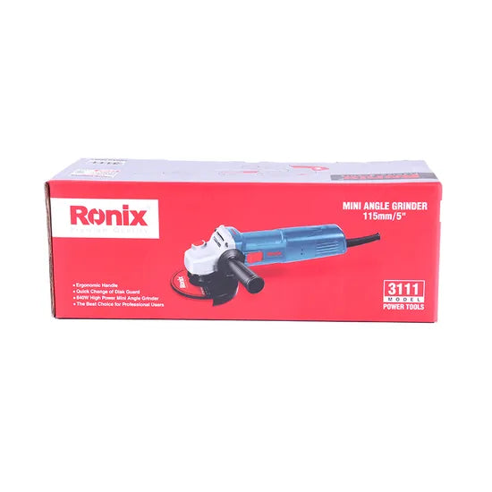 RONIX Ronix Model 3111 850W 220V 115mm 100mm Cutting and Grinding Die Grinder Machine Elecric Angle Grinder