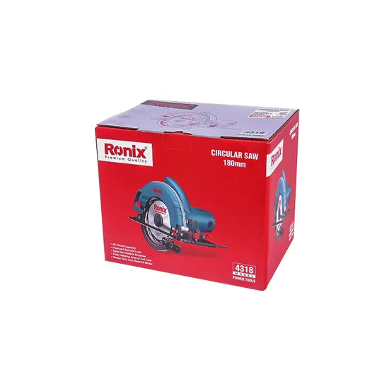 Ronix Model 4318 1350W 180mm Blade High Pressure Wood Working Saw Machine Circular Saw