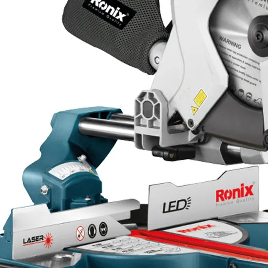 Ronix Model 5402 2000W 220V 254mm Blade Compound Sliding Saw Electric Miter Saw