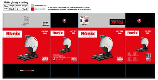 Ronix Model 5904 2000W Electric Belt Wood Cutting or Metal Cutting Saw