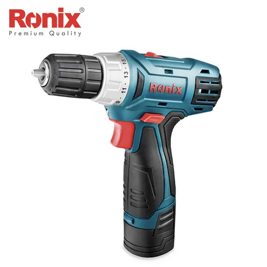 Ronix Model 8012 High Quality 12V 21n. M Cordless Drill Driver