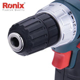 Ronix Model 8012 Hot Sale 12V Cordless Drill Driver with 2 Batteries
