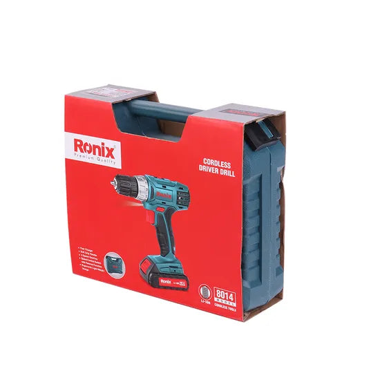 Ronix Model 8014 1500rpm Professional Hot Sale Cordless Drill Driver