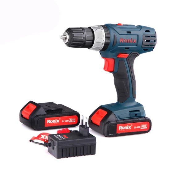 Ronix Model 8018 Electric Power Impact Drill Cordless Drill Screwdriver