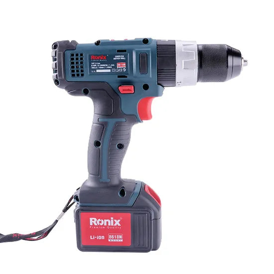 Ronix Model 8618n 18V Battery Cordless Power Tools Screwdriver Driver Screwdriver Drill
