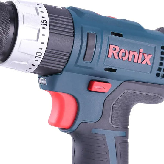 Ronix Model 8618n 18V Battery Cordless Power Tools Screwdriver Driver Screwdriver Drill