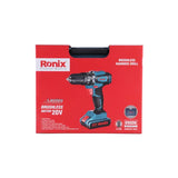 Ronix Model 8900K The Newest Popular Power Electric Tool Brushless Cordless 13mm Impact Drill Kit