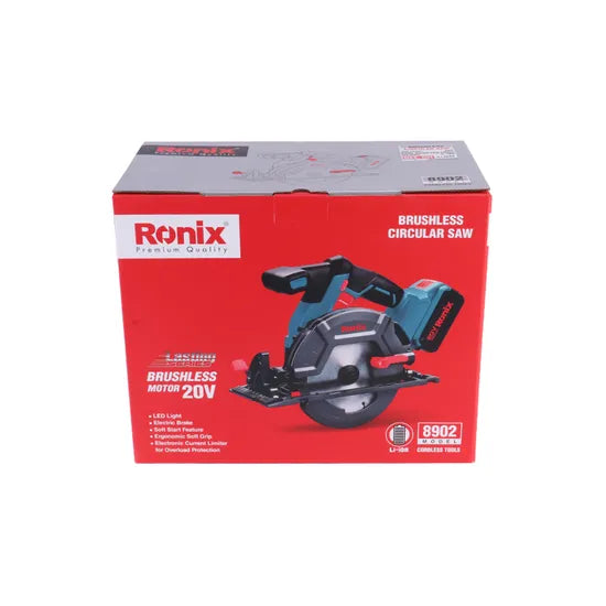 Ronix Model 8902 Brushless Motor Cutting Wood Blade Sharpening Machine Mini Electric Circular Saw