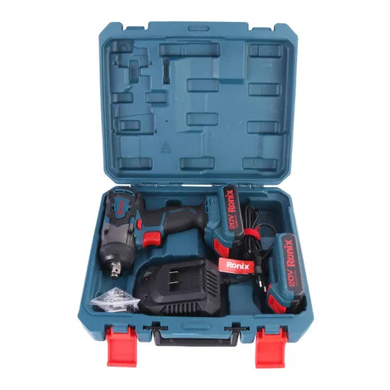 Ronix Model 8907 Brushless 20V 350n. M Motor Electric Cordless Impact Ratchet Torque Wrench