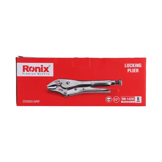 Ronix Model Hand Tools Rh-1420 10" Crmo Material Clamping Tightening Locking Plier
