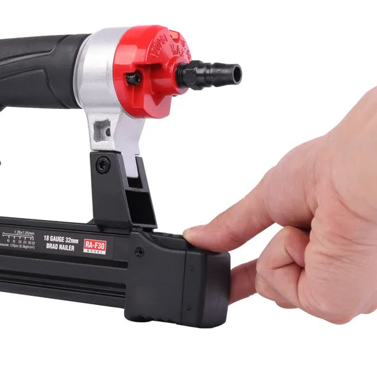 Ronix Model Ra-F30 Air Nailer Gun Straight Nail Gun Pneumatic Nailing Stapler Furniture Wire Stapler