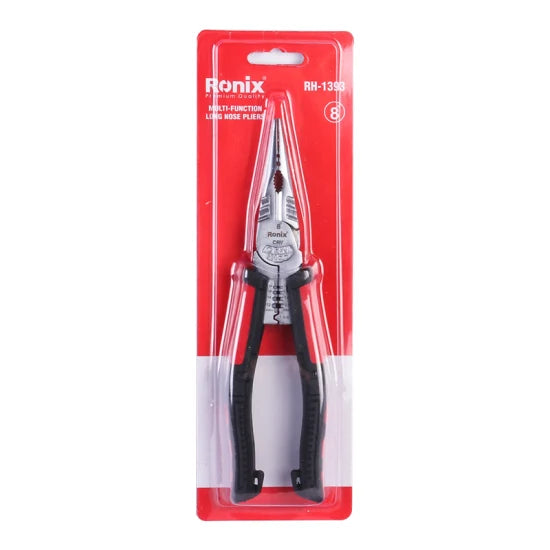 Ronix Model Rh-1393 8" CRV Material Twisting and Cutting Multifunctional Combination Plier