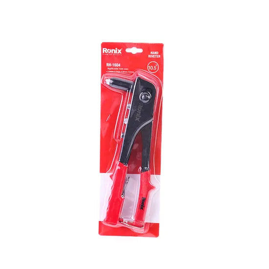 Ronix Model Rh-1604 Portable Light Weight 10.5 Inch Heat Treated Jaws Nailer Hand Riveter