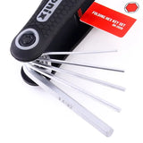 Ronix Model Rh-2020 Folding Torx Key Set 8 PCS Hex Key Wrench Set