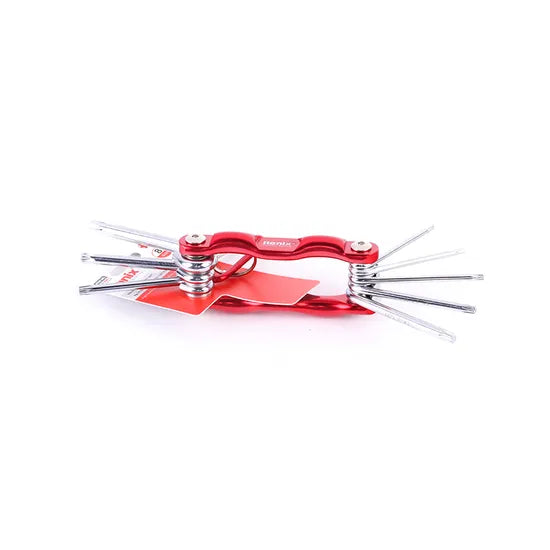 Ronix Model Rh-2041 Hand Tools 8PCS Mini CRV Folding Torx Key Set