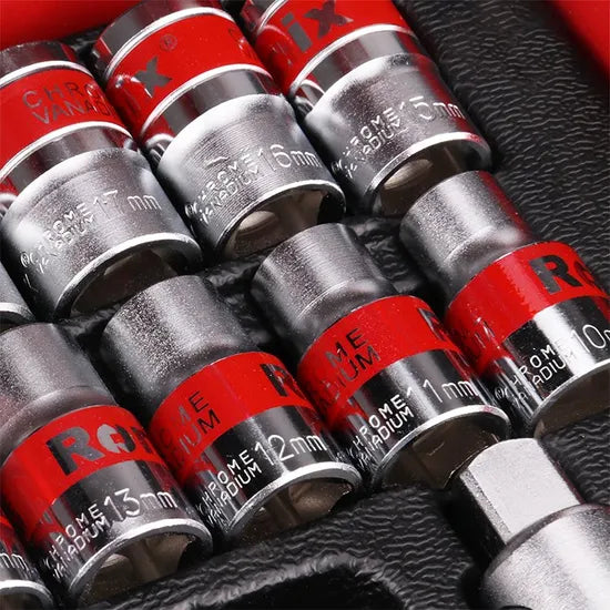 Ronix Model Rh-2644 CRV 1/2 Inch 24 PCS Socket Sets
