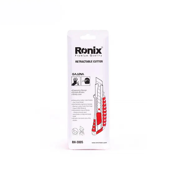 Ronix Model Rh-3005 Sharp Blade Retractable Tactical Knife Mini Pocket Knife Paper Cutter