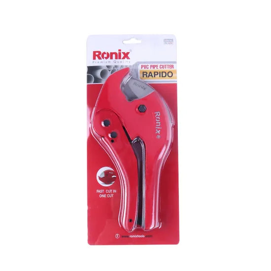 Ronix Model Rh-3203 Portable Hand Tools Steel Blade PVC Pipe Cutter