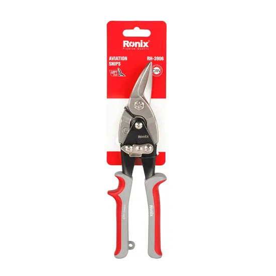 Ronix Model Rh-3906 Left High Quality Cut Angles Pruning Shear CRV Straight Cut Aviation Snip