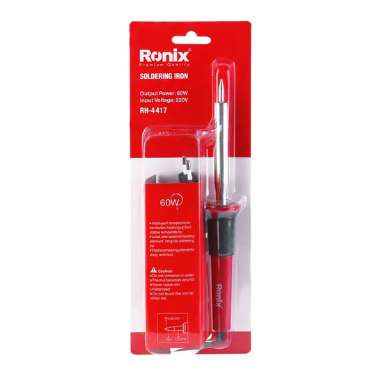 Ronix Model Rh-4417 Mini Electric Soldering Iron Lightweight Hot Welding Iron