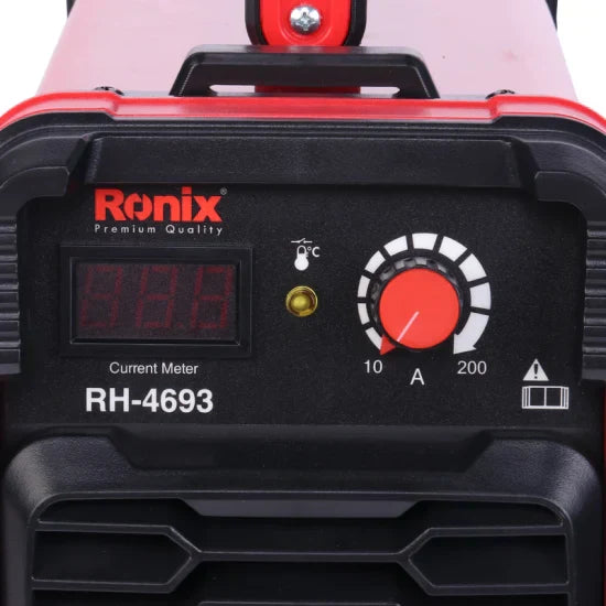Ronix Model Rh-4693 Cheap Price Micro 200 AMP MMA Arc Welding Inverter