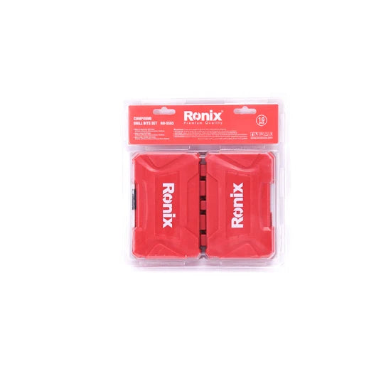 Ronix Model Rh-5583 Compound Concrete Metal Wood Drill Bit Set