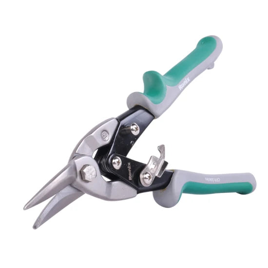 Ronix New Arrival Model Rh-3905 Handle Cutting Tools Durable CRV Alloy Straight Cut Aviation Snip