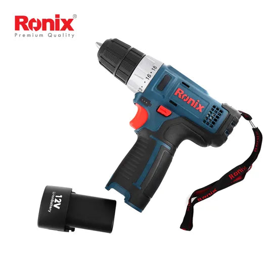 Ronix Power Tool 8612 Model Cordless Screwdriver Lithium Battery Combo Handheld Portable Brushless Power Driver Drills