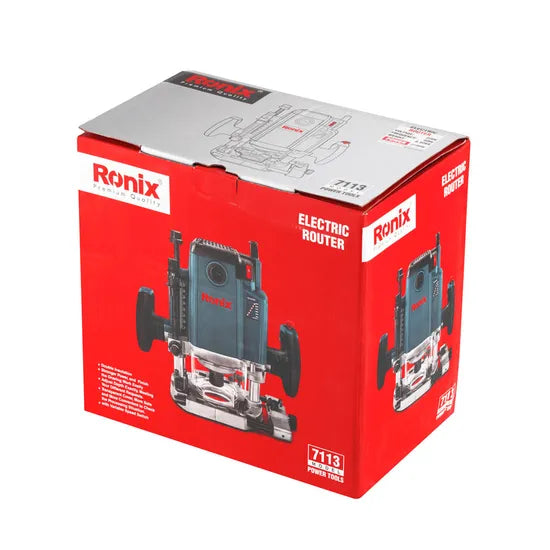 RONIX Ronix Power Tool Model 7113 12mm Router Bits 2100W Wood Working Machinery Electric Wood Router