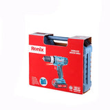 Ronix Power Tool Model 8018 18V Lithium Battery Portable Power Hammer Drill Cordless Screwdriver Drill