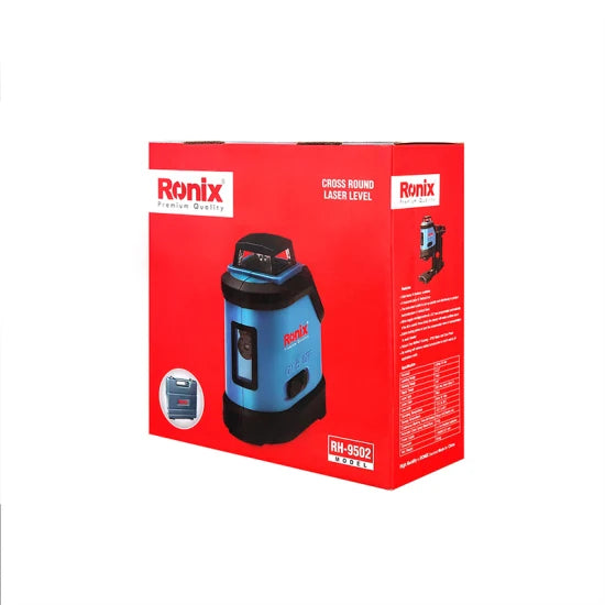 Ronix Professional 360 Degree H Plus V-Line Laser Level