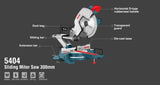 Ronix Professional Power Saw Model 5404 Wood Working Electric Sliding Compound Miter Saw