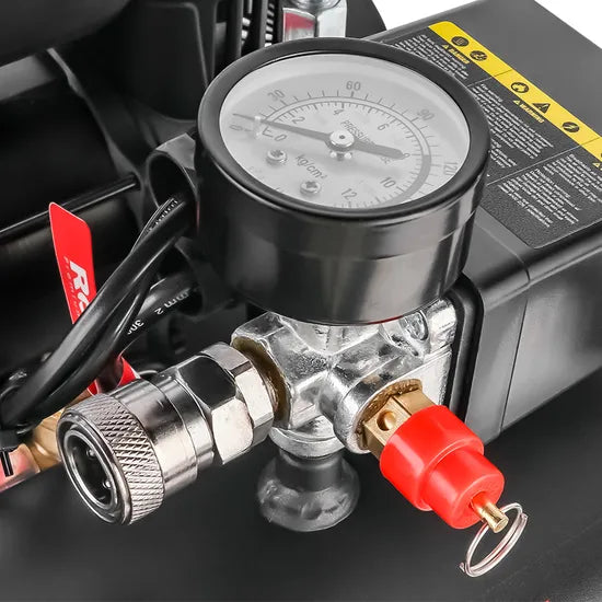 Ronix RC-0613 Silent Oil Free Air Compressor 6L 1100W 2850rpm Electric Mini Oil Free Portable Dental Air Compressor