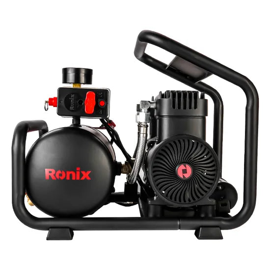 Ronix RC-0613 Silent Oil Free Air Compressor 6L 1100W 2850rpm Electric Mini Oil Free Portable Dental Air Compressor