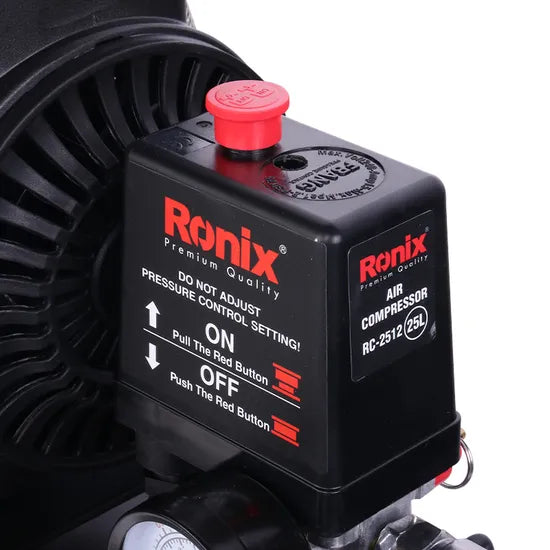 Ronix RC-2512 Air Compressor Pump 1.8 HP 100L/Min Oil-Free Air Compressor Air Compressor Pistons
