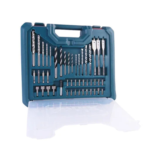 Ronix RS-0005 54PCS Household Hand Tool Kit for Daily Home Repair Electric Drill Driver Cordless Power Impact Drill Kit