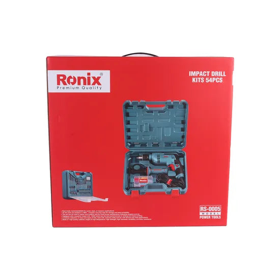 Ronix RS-0005 Electric Drill Driver Household Tool Kit Set DIY Cordless Power Screwdriver Impact Drill Driver Kit Brushless Tool