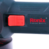 Ronix Ready Stock 115mm 850W Single Speed Slide Switch Mini Electric Angle Grinder for Grinding & Cutting