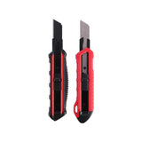 Ronix Rh-3007-08 ABS Utility Knife 18mm Sk5 Blacken Blade Hand Tools Retractable Office Home Paper Box Knife Cutter