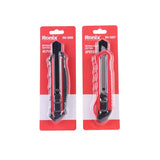Ronix Rh-3007-08 ABS Utility Knife 18mm Sk5 Blacken Blade Hand Tools Retractable Office Home Paper Box Knife Cutter