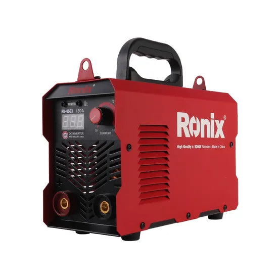 Ronix Rh-4603 30-180A Portable Inverter Welding Machine Arc MMA Stick Technology DC Inverter 7.6 kVA Compact Welding Machine