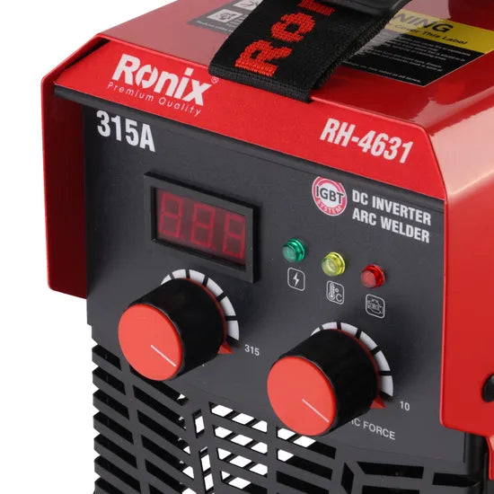 Ronix Rh-4631 DC Arc Welding Inverter 315A Portable Welding Machine Manual Welding Machine Inverter