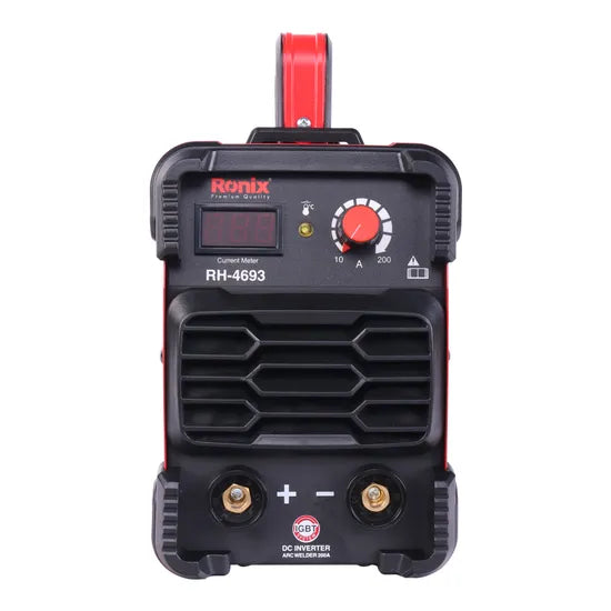 Ronix Rh-4693 MMA Welder 200 AMP DC Inverter Arc MIG Welder