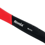 Ronix Rh-4741 1kg Stoning Hammer Safety Hammer with Fiberglass Handle Soft PVC Grip