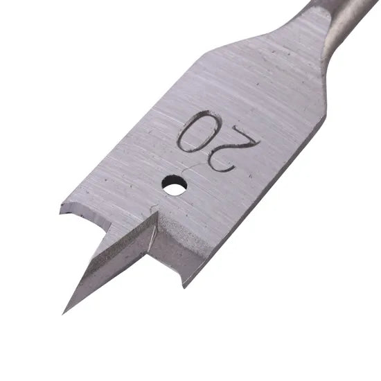 Ronix Rh-5320/Rh-5322 Flat Wood Bit 20mm/22mm Screw Tip Wood Quick Shank Spade Drill Bit for Wood Working