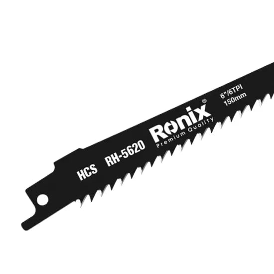 Ronix Rh-5620 Reciprocating Saw Blades 6tpi for Wood Plastic Laminated Plastic Plywood Cutting