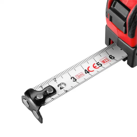 Ronix Rh-9038 3m Repairing Hand Tool Metric Inch Tape Multifunctional Measuring Tape Heavy Duty Tool Construction Ruler Steel Measuring Tape