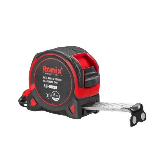 RONIX Ronix Rh-9039 Anti-Shock Coated Measuring Tape 5m Heavy Duty Tool Wholesale Measuring Tape Steel Measuring Tape