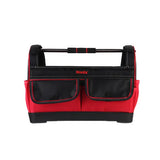 Ronix Rh-9145 17" Tool Bag with 15 Compartments Durable Large Compartment Electrician Tool Bag Heavy Duty Electrical Electricians Garden Tool Bag